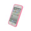 Mobilize Gelly Hoesje Apple iPhone 5/5S/SE - Transparant/Roze