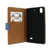 Mobilize Slim Book Case Huawei Ascend G620s - Blauw