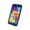 Mobilize Hybrid Case - Transparant Samsung Galaxy S5/S5 Plus/S5 Neo - Zwart