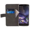 Mobilize Classic Gelly Book Case Motorola Moto Z2 voorce - Zwart