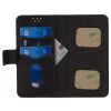 Mobilize Premium 2in1 Wallet Case Universal Medium Black