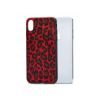 Mobilize Gelly Hoesje Apple iPhone Xs Max - Luipaard/Rood