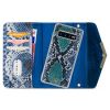 Mobilize Gelly Velvet Clutch 2in1 voor Samsung Galaxy S10 - Blauw/Snake