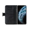 Senza Pure Lederen Wallet Apple iPhone 11 Pro Max - Zwart