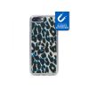 My Style Magneta Case voor Apple iPhone 6 Plus/6S Plus/7 Plus/8 Plus - Luipaard/Blauw