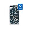 My Style Magneta Case voor Apple iPhone XR - Luipaard/Blauw