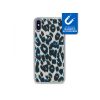 My Style Magneta Case voor Apple iPhone Xs Max - Luipaard/Blauw