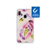 My Style Magneta Case voor Samsung Galaxy A20e - Beige Veren