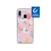 My Style Magneta Case voor Samsung Galaxy A20e - Roze Alpaca