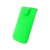 Senza Leather Slide Case Neon Green Size XXL