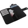Senza Leather Wallet Slide Case Black Size XXL