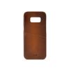 Senza Desire Leather Cover with Card Slot Samsung Galaxy S8+ Burned Cognac