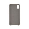 Senza Glam Leather Cover Apple iPhone X/Xs Metallic Grey