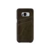 Senza Desire Skinny Leather Wallet Samsung Galaxy S8 Burned Olive