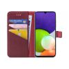 My Style Flex Book Case voor Samsung Galaxy A22 4G - Rood