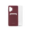 Mobilize Rubber Gelly Card Case Samsung Galaxy A13 4G Matt Bordeaux