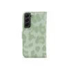 My Style Flex Wallet for Samsung Galaxy S22 5G Green Leopard