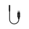 Mobilize Strong Nylon Audio Adapter MFi Lightning to 3.5mm 15cm Black