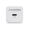 Mobilize Wall Charger USB-C GaN 30W with PD/PPS White