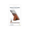 Mobilize Magsafe Compatible Magnet Card Holder Brown