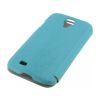 Rock Big City Leather Side Flip Case Samsung Galaxy S4 I9500/I9505 Light Blue