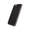 Xccess TPU Hoesje Apple iPhone 6/6S Metallic Edge with Glitter Stones - Zwart