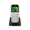 PM-595 Profoon Big Button GSM incl. Cradle Silver