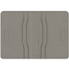 Valenta Lederen Card Wallet Snap - Grijs