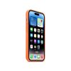 Apple Lederen Hoesje met MagSafe iPhone 14 Pro Max - Oranje