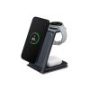 Mobilize 3in1 Aluminium Wireless Charger Station Universal 15W