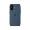 MYY23ZM/A Apple Silicone Case with MagSafe iPhone 16 Denim