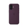 MYY43ZM/A Apple Silicone Case with MagSafe iPhone 16 Plum