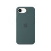 MD3X4ZM/A Apple Silicone Case iPhone 16e Lake Green