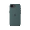 MD3X4ZM/A Apple Silicone Case iPhone 16e Lake Green