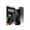 Striker D3O Xtreme Impact Privacy Glass Screen Protector - Black Frame - Apple iPhone 16 Pro Max