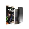 Striker D3O Xtreme Impact Privacy Glass Screen Protector - Black Frame - Samsung Galaxy S25 Ultra 5G
