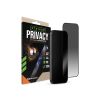 Striker D3O Xtreme Impact Privacy Glass Screen Protector - Black Frame - Apple iPhone 16 Pro Max/17 Pro Max