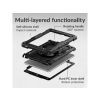 Mobilize Rotating Defender Case Stand Function for Samsung Galaxy Tab S12 Ultra 14.6 Black