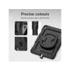 Mobilize Rotating Defender Case Stand Function for Samsung Galaxy Tab S12 Ultra 14.6 Black