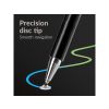 Mobilize High Sensitive 2in1 Capacitive Stylus Pen Black