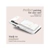 MIO White Marble Magsafe Compatible Card Holder