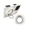 MIO MagSafe Compatible Swivel Ringstand White Roses