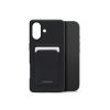 Mobilize Rubber Gelly Card Case Apple iPhone 17 Matt Black