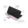 Mobilize Premium Gelly Wallet Book Case Samsung Galaxy S25 FE Purple