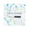 Beeep OneTag Apple Find My & Android Tracker Black & Bicycle Reflector