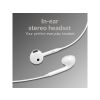 Mobilize In-ear Stereo Headset with Remote USB-C White