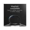 Mobilize MagSafe Compatible 360 Rotating Ring Stand Case Apple iPhone 15 Pro Max Clear/Black