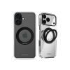 Mobilize MagSafe Compatible 360 Rotating Ring Stand Case Apple iPhone 16 Clear/Black