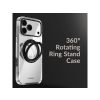 Mobilize MagSafe Compatible 360 Rotating Ring Stand Case Apple iPhone 16 Pro Clear/Black