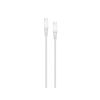 Mobilize Strong Nylon Cable USB-C to MFi Lightning 2m. 60W White (Bulk)